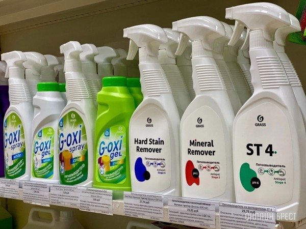 Бытовая химия и автокосметика GRASS в Бресте – верный помощник в уборке и отличный подарок близким к Новому году!