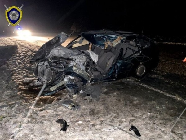Два человека погибли в страшной аварии в Брестской области Два человека погибли в страшной аварии в Брестской области