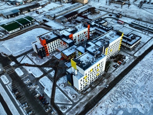 Посмотрите, как выглядит медицинский центр в Бресте с высоты
             
                Посмотрите, как выглядит медицинский центр в Бресте с высоты