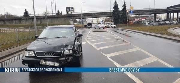 ДТП с автомобилем такси в Бресте. ГАИ рассказала подробности