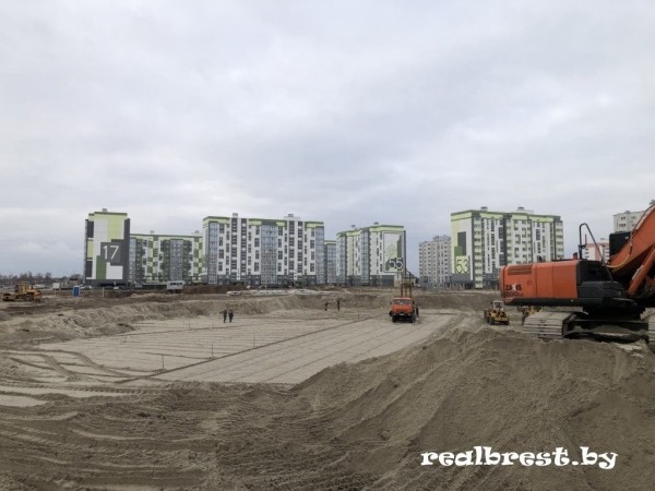 Детский сад на 350 мест строят в микрорайоне «ЮЗМР-5» в Бресте Детский сад на 350 мест строят в микрорайоне «ЮЗМР-5» в Бресте