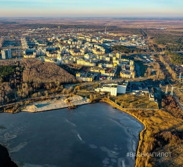 
                Немного февральского Бреста с высоты
            