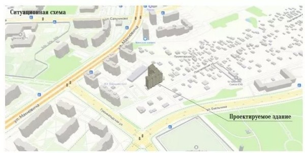 10-этажный дом планируют строить в Бресте на Подгородской-Махновича