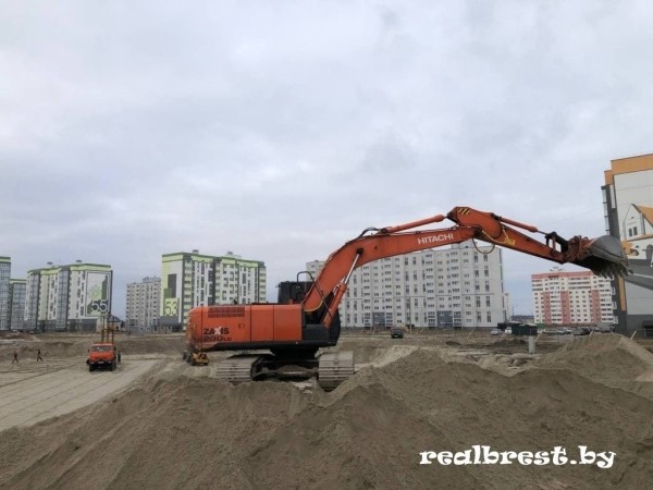 Детский сад на 350 мест строят в микрорайоне «ЮЗМР-5» в Бресте Детский сад на 350 мест строят в микрорайоне «ЮЗМР-5» в Бресте