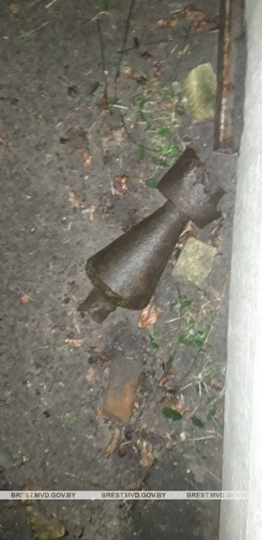 В Лунинецком районе обнаружены снаряды времен ВОВ В Лунинецком районе обнаружены снаряды времен ВОВ