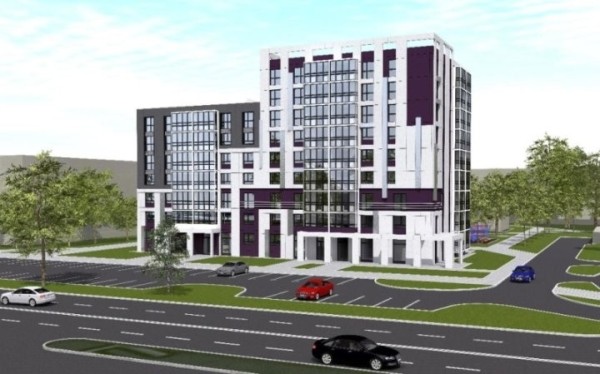 В Бресте на улице Советской Конституции начали строить многофункциональный жилой дом