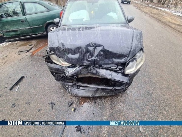 В Бресте водитель такси попал в ДТП В Бресте водитель такси попал в ДТП
