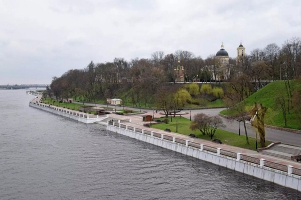 В Гомеле затопило главный городской пляж