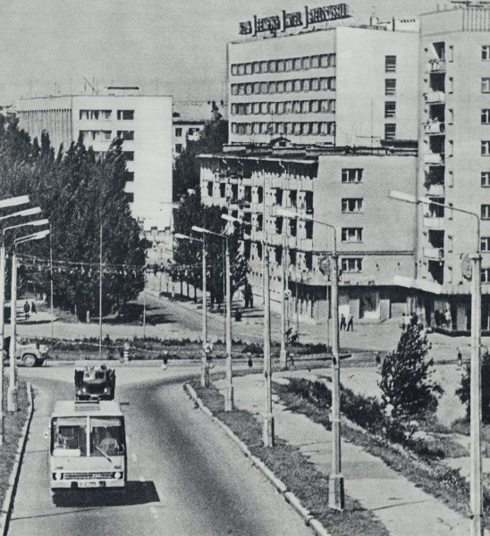 Бульвар Шевченко. Фото из книги «Брест» 1977 г.
Бульвар Шевченко. Фото из книги «Брест» 1977 г.