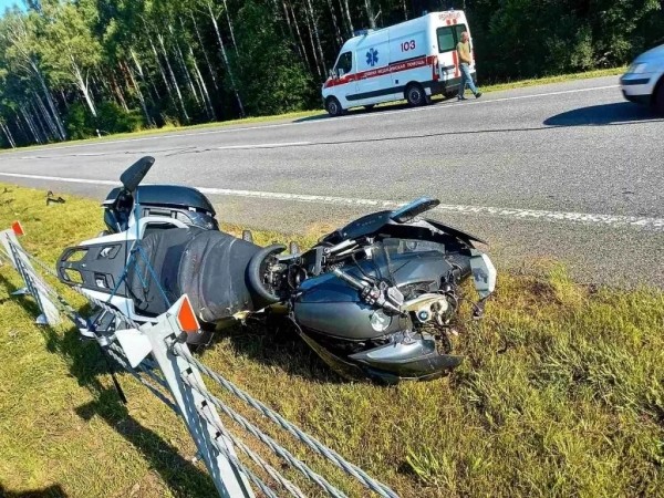 На М1 насмерть разбился мотоциклист На М1 насмерть разбился мотоциклист