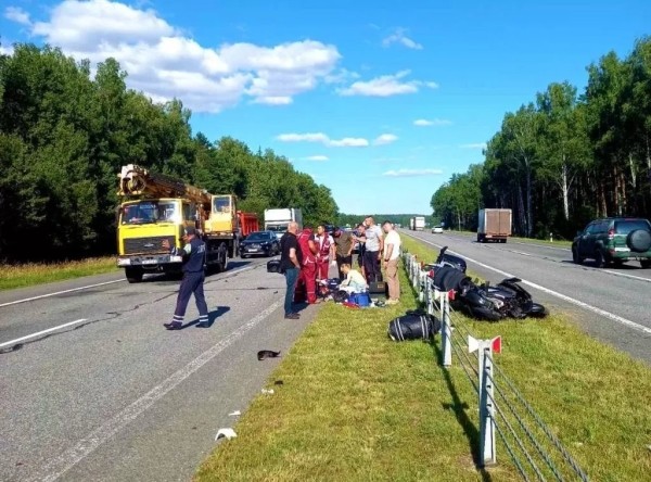 На М1 насмерть разбился мотоциклист На М1 насмерть разбился мотоциклист