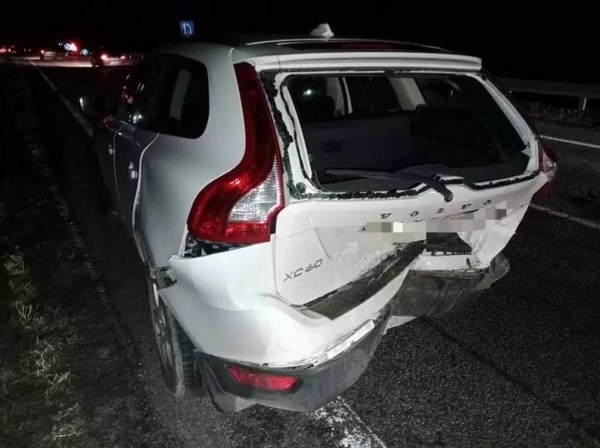 Жесткая авария на Р1 попала на видео Жесткая авария на Р1 попала на видео