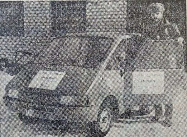 Каким мог быть первый белорусский электромобиль еще в 1990-х годах? «Инесса» с итальянским происхождением