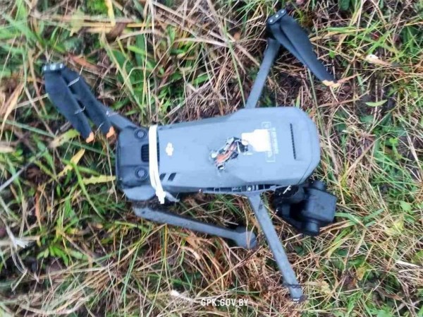 В Кобринском районе пограничники сбили беспилотник