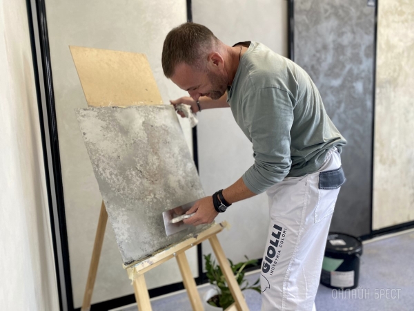 Это свежо и современно! Новый шоурум итальянской декоративной штукатурки и краски открылся в Бресте Это свежо и современно! Новый шоурум итальянской декоративной штукатурки и краски открылся в Бресте