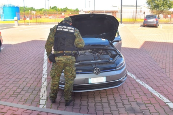 Белоруса задержали в Польше на угнанном Volkswagen