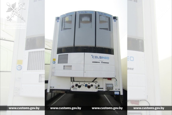 Через «Козловичи» в Беларусь ввезли полуприцеп с измененным VIN