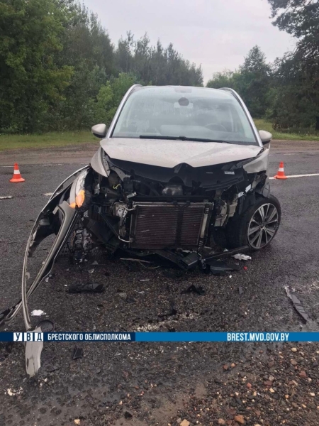 Результат небезопасного маневра в Пинском районе