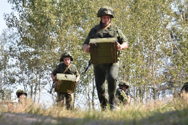 Десантники осуществили подрыв моста через Прилукский канал на полигоне «Брестский»