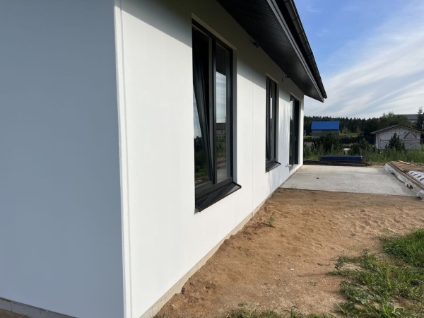 Как белорусы за три месяца построили дом из бетонных панелей Как белорусы за три месяца построили дом из бетонных панелей