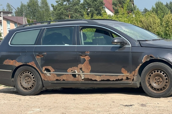Парень реанимировал автомобильный «труп». На восстановление Passat B6 ушло $1300